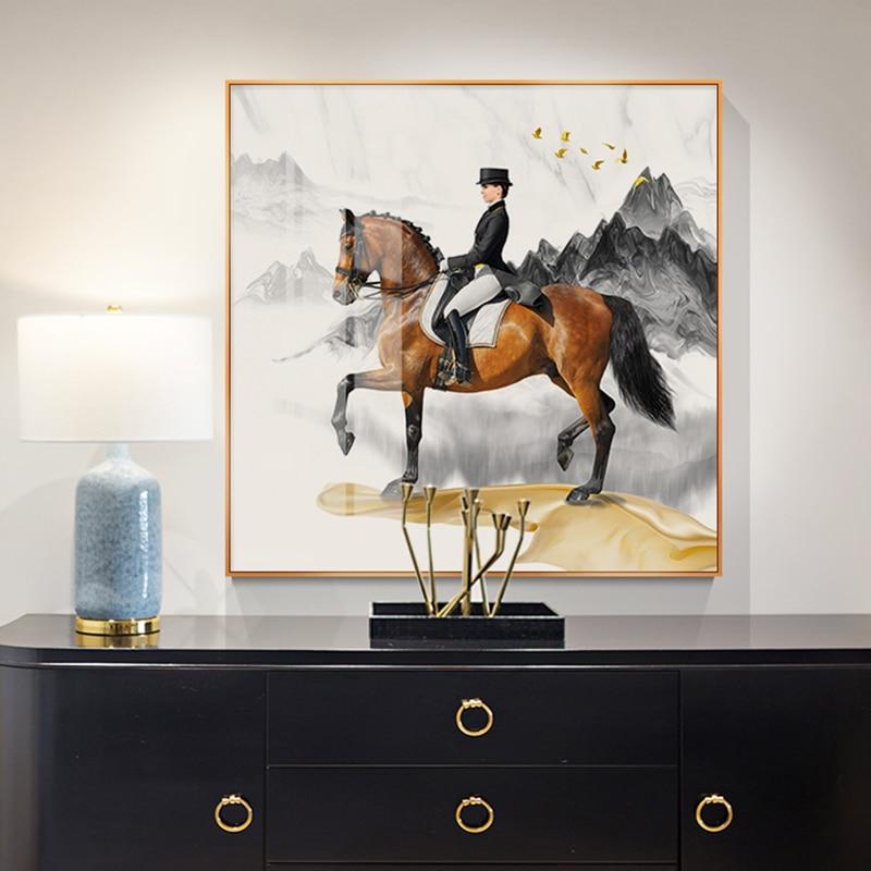 Tableau Cavalier à Cheval – Image 4