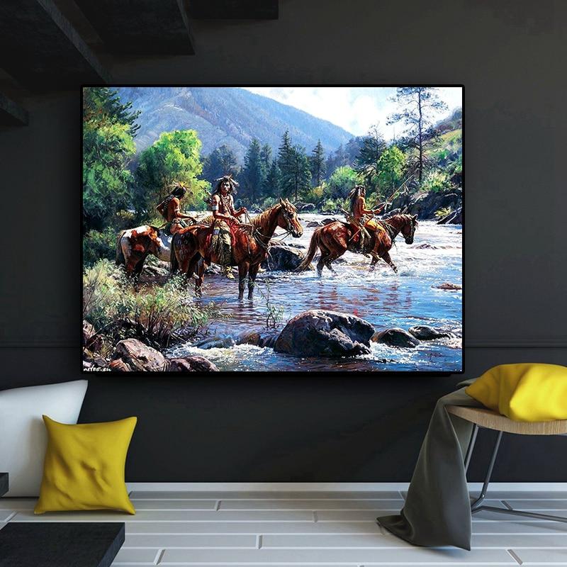 Tableau Cheval Indien – Image 3