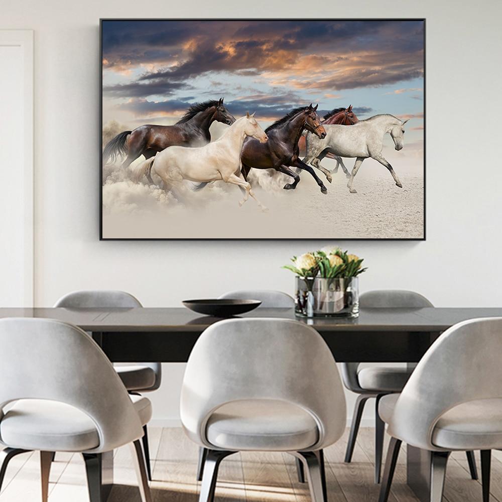 Tableau Chevaux au Galop – Image 3